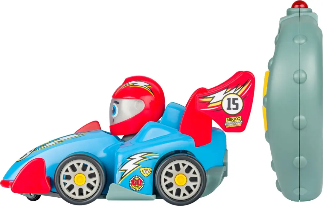 NIKKO Little Racer 10231 RC Auto - Blauw - 5x AAA