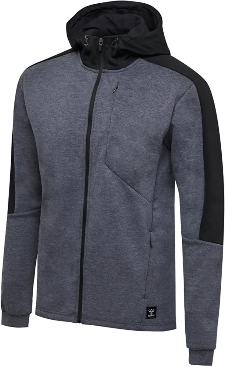 Hummel Tropper Zip Hoodie 206271 - Zwart