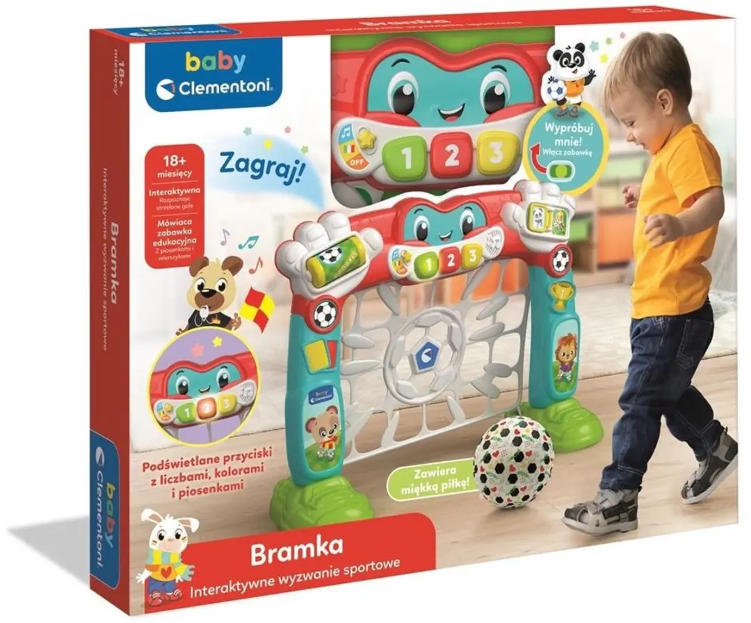 Clementoni Interactive Voetbaldoel 50926