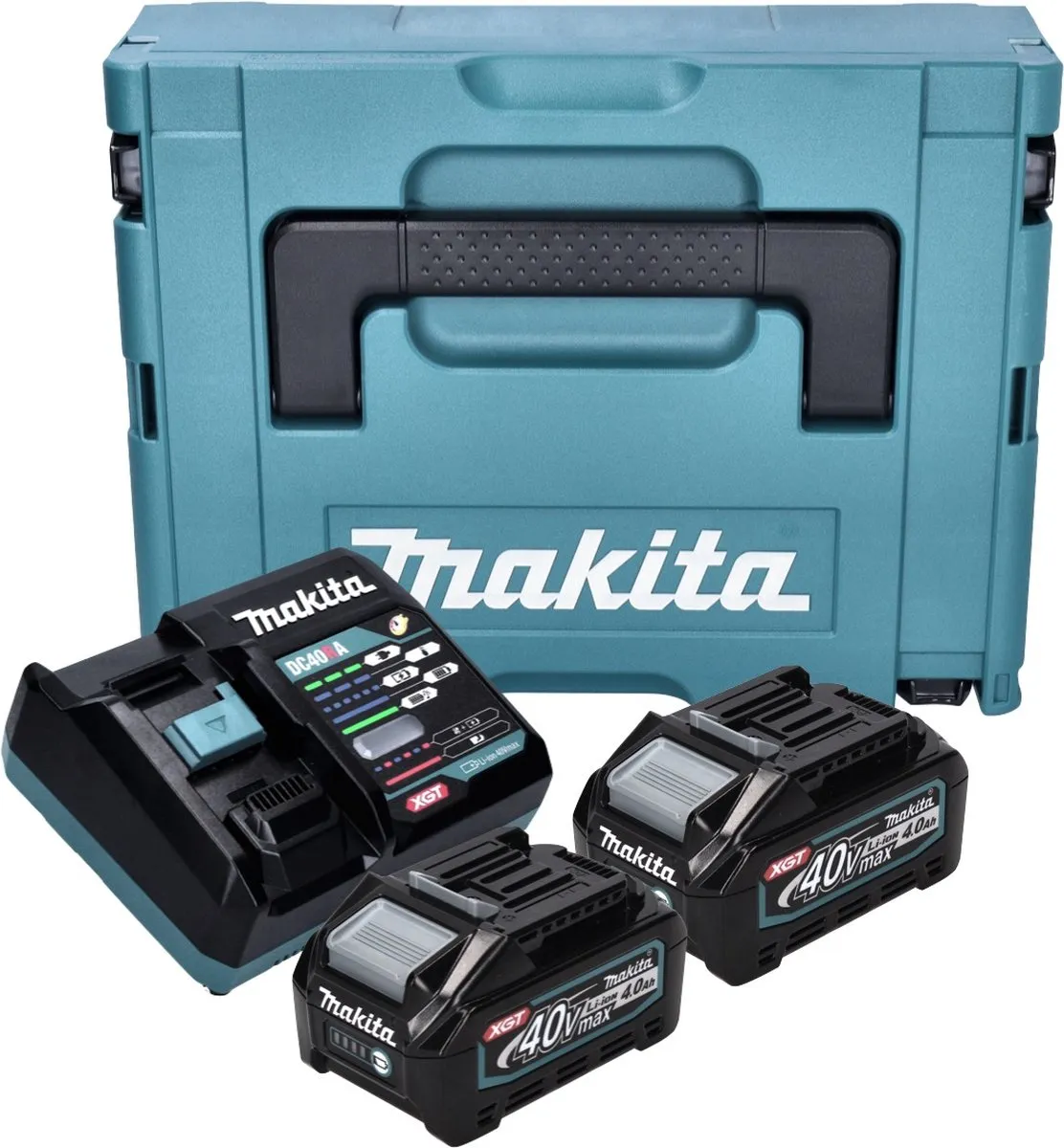 Makita XGT DC40RA Starterset 2xBL4040 - afbeelding 6 van 6