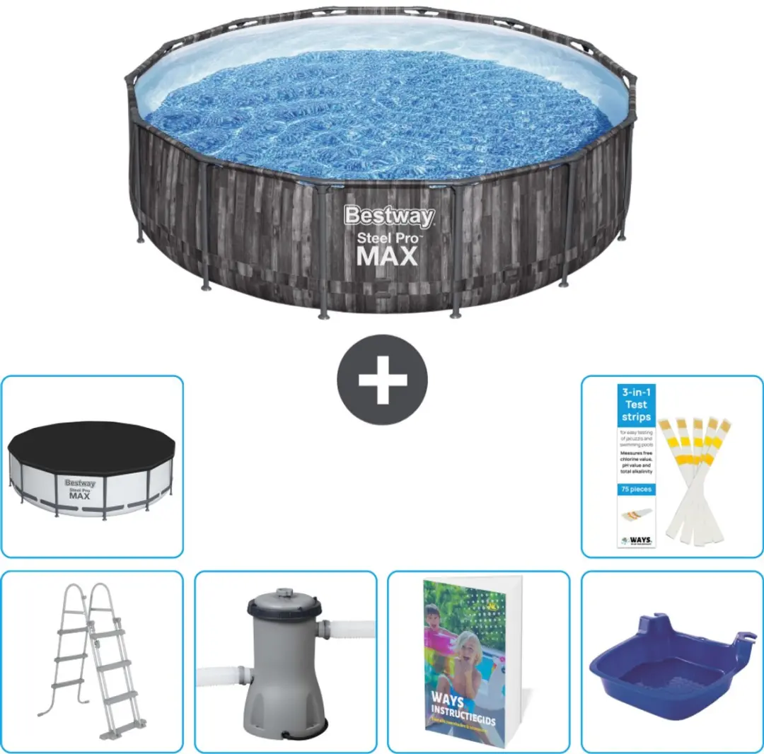 Bestway Steel Pro MAX Zwembad 427x107cm