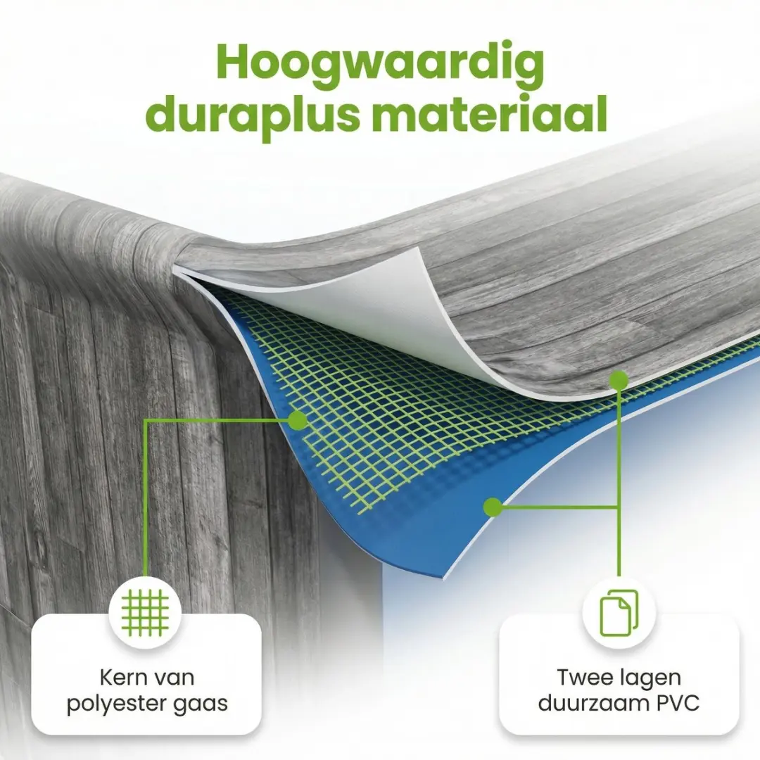 Bestway Steel Pro MAX Zwembad 427x107cm - 7-delig - Grijs