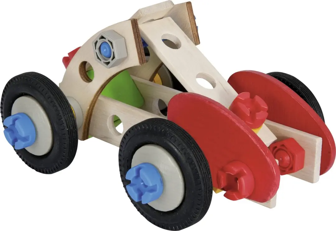Heros Constructor Raceauto 3-in-1 - 50 Stuks - afbeelding 3 van 6