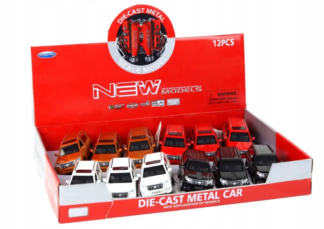 LEAN TOYS Metalen Speelgoedauto 12 cm met Licht en Geluid - afbeelding 3 van 3