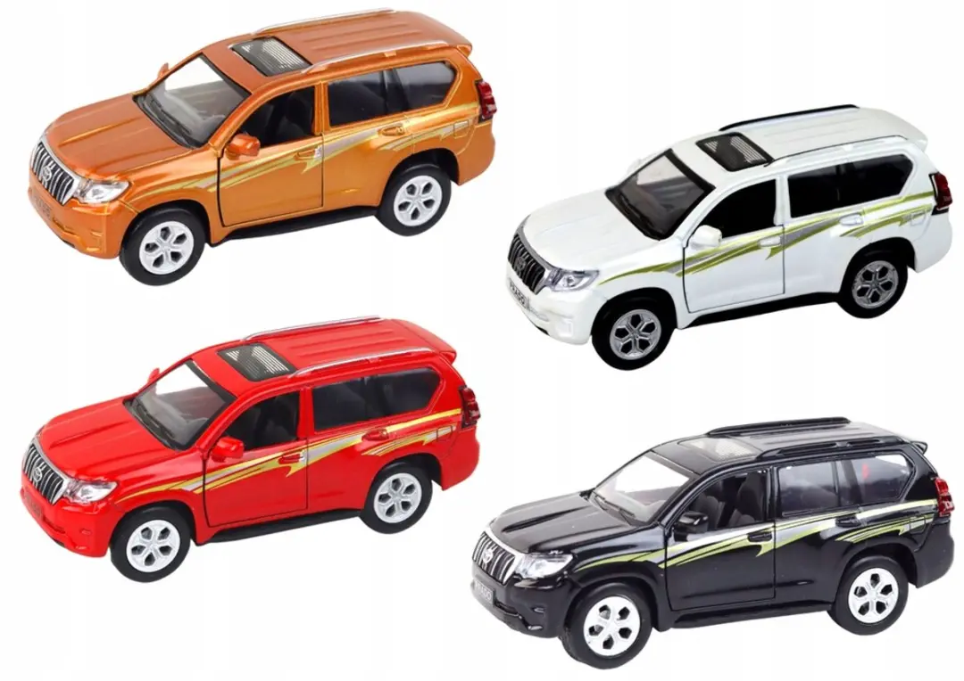 LEAN TOYS Metalen Speelgoedauto 12 cm met Licht en Geluid - afbeelding 2 van 3