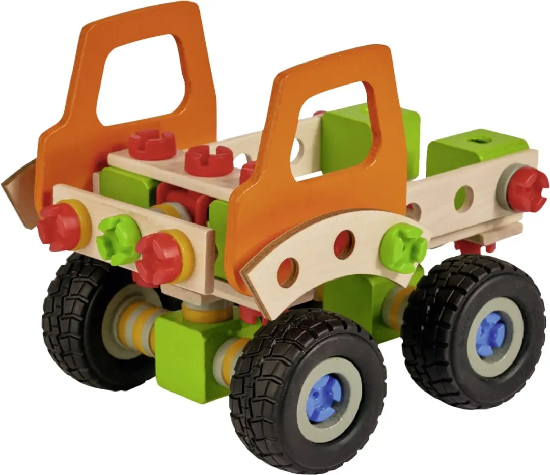 Heros Constructor Wiellader 6-in-1 Bouwset 140 Stuks - afbeelding 6 van 6