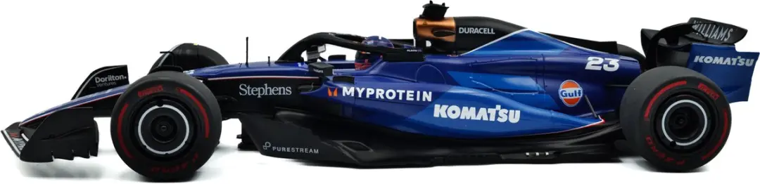 Williams F1 Team FW46 #23 Solido - 1:18 - afbeelding 6 van 6