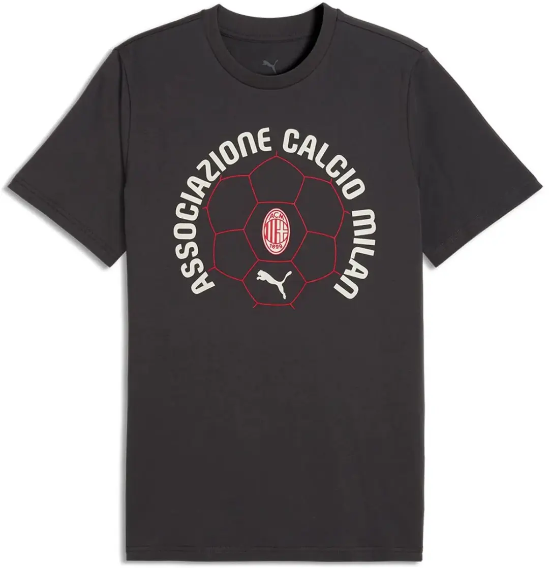 PUMA AC Milan Culture T-shirt M - Zwart