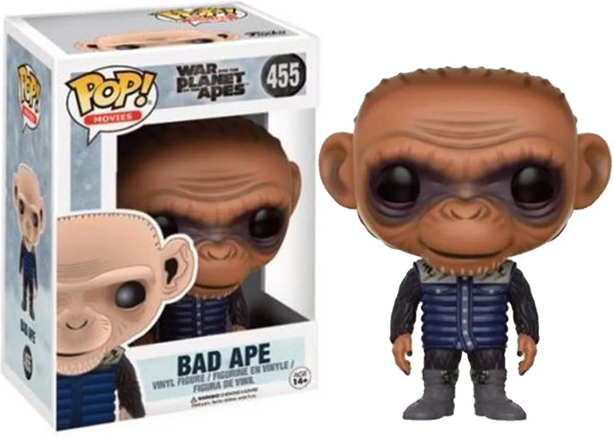 Funko POP! Planet of the Apes Bad Ape #455 - Veelkleurig