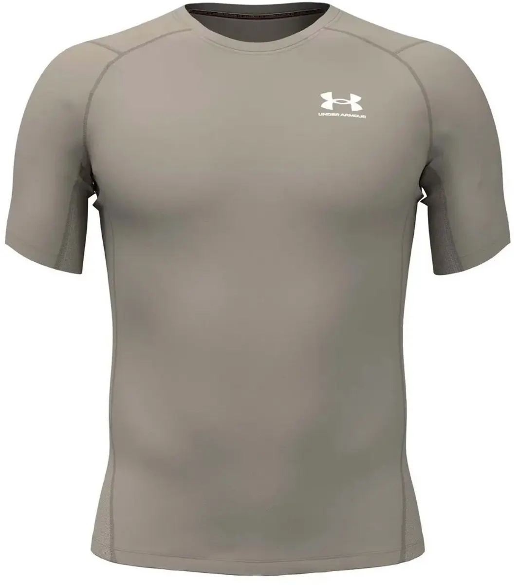 Under Armour Heatgear Armour Comp T-shirt - L - Beige - afbeelding 4 van 4