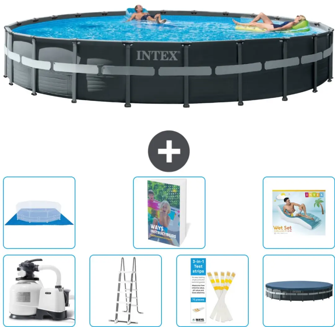 Intex Ultra XTR Frame Zwembad 732x132cm