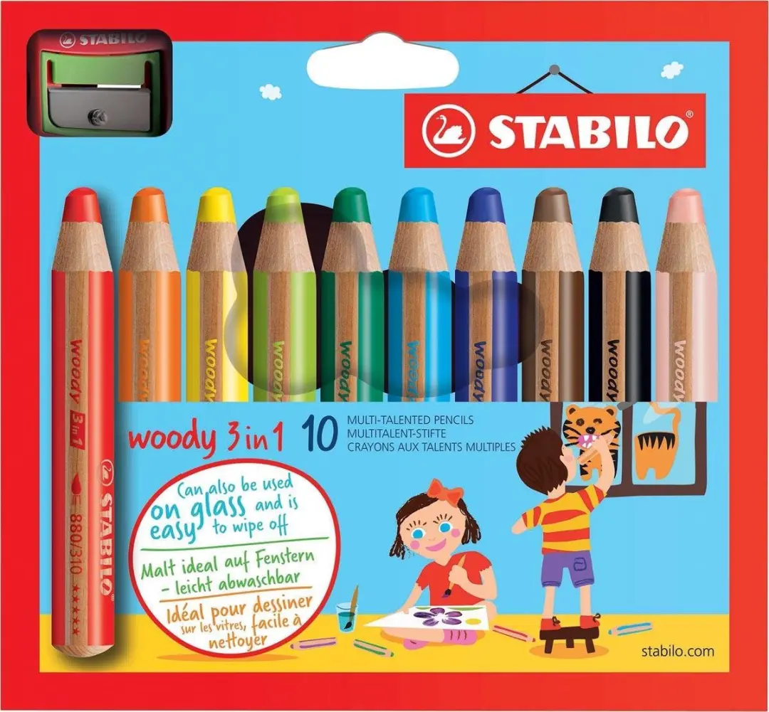 STABILO woody 3in1 Kleurpotlood