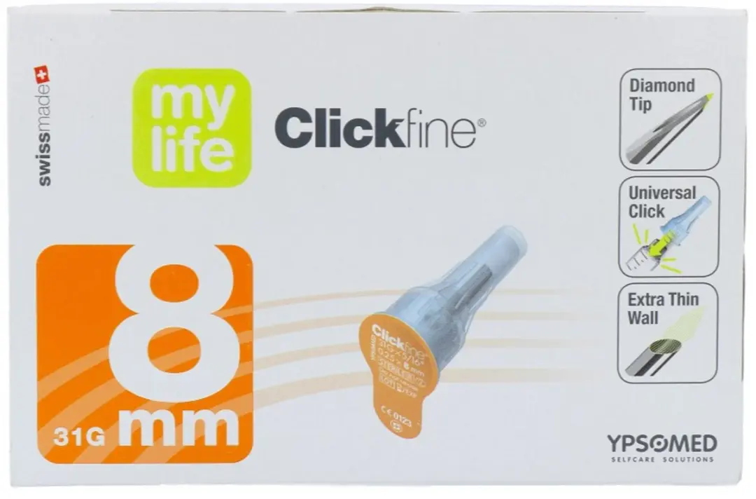 Mylife Clickfine Pennaald 8mm - 100 Stuks