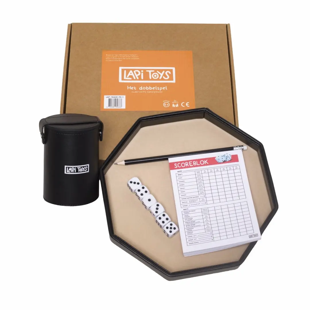 Lapi Toys Yahtzee Yatzee Gezelschapsspel LAP-F0420-PS-1