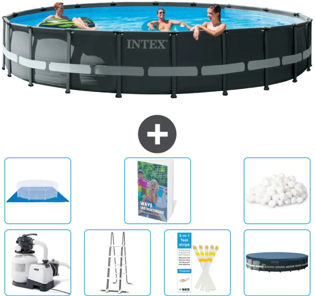Intex Ultra XTR Frame Zwembad 610x122cm