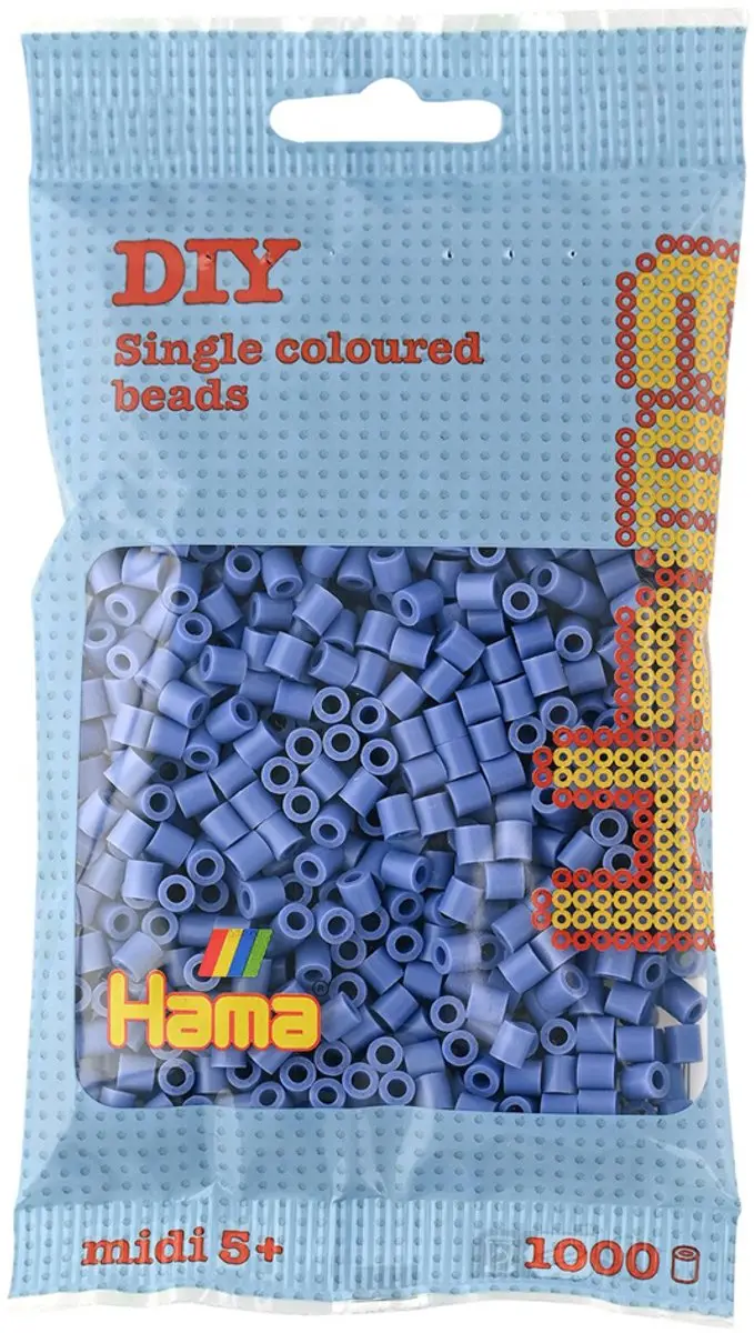 Hama Strijkkralen Midi Aubergine - 1000 Stuks