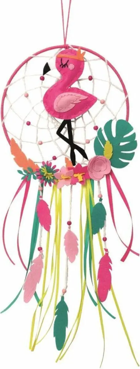 Lena Dromenvanger Flamingo - Multicolor
