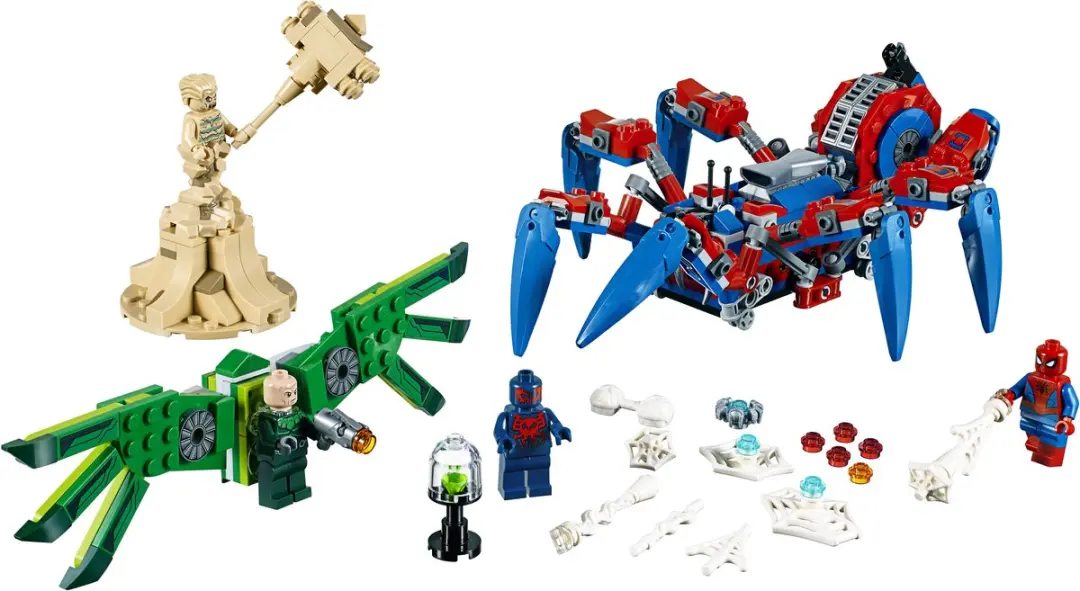 LEGO Marvel Super Heroes Spidercrawler 76114 - 3 Minifiguren - afbeelding 3 van 6