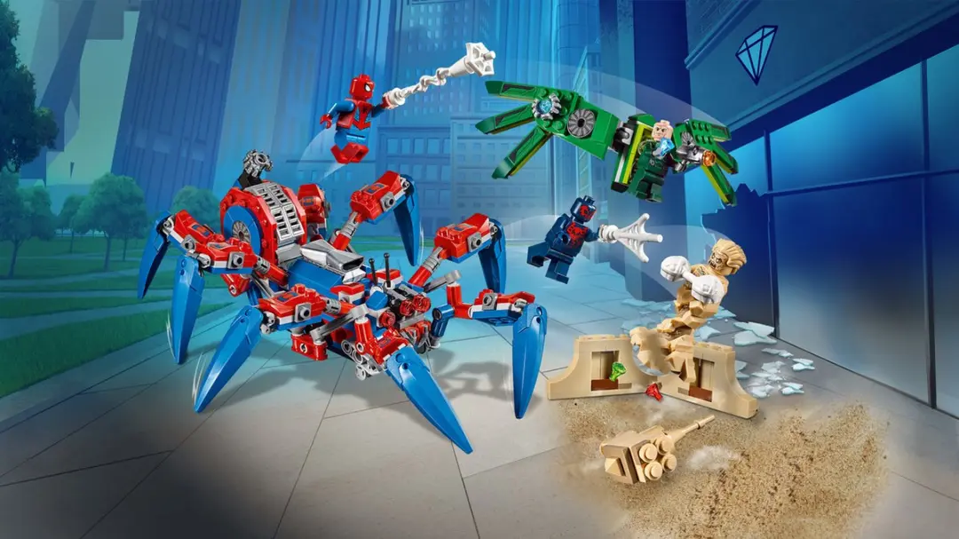 LEGO Marvel Super Heroes Spidercrawler 76114 - 3 Minifiguren - afbeelding 5 van 6