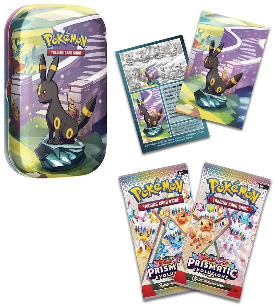 Pokémon Prismatic Evolutions Umbreon Tin