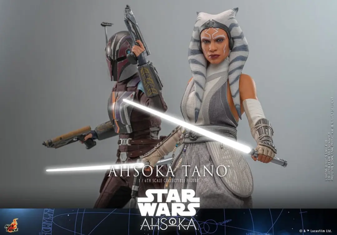 Hot Toys Star Wars Ahsoka Tano 1/6 Action Figure 28cm - Multi