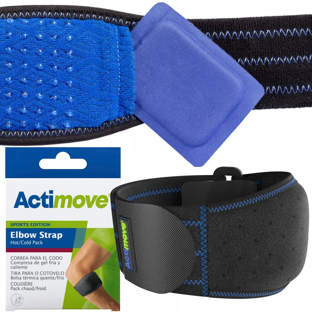 Actimove Tenniselleboogband met Gelcompressie