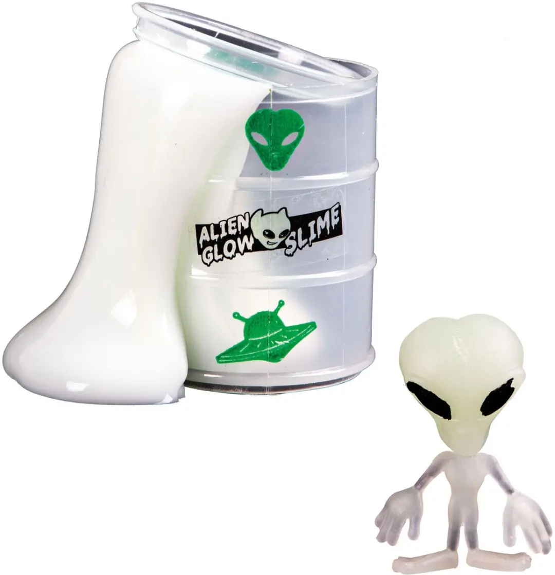 Toi-Toys Glow N Fun Olievat - Alien Slijm Multi Kleuren