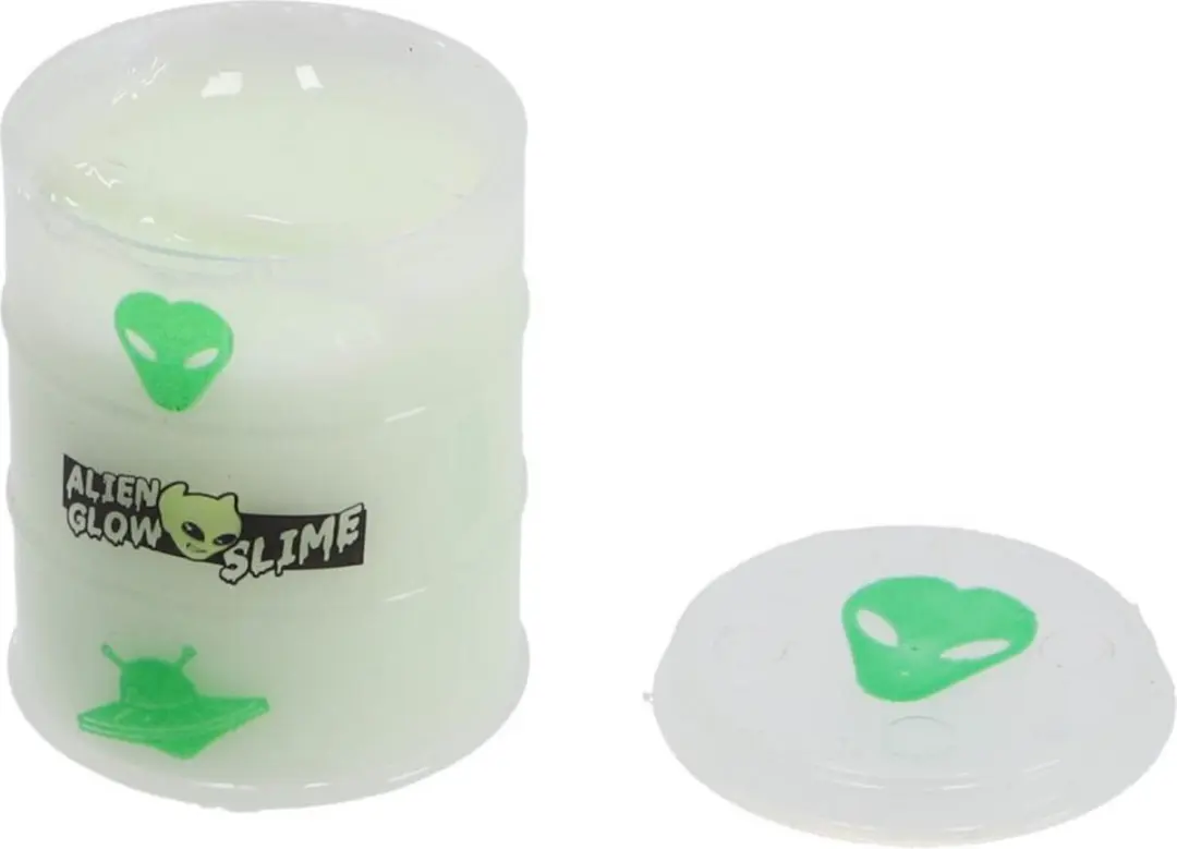 Toi-Toys Glow N Fun Olievat - Alien Slijm Multi Kleuren