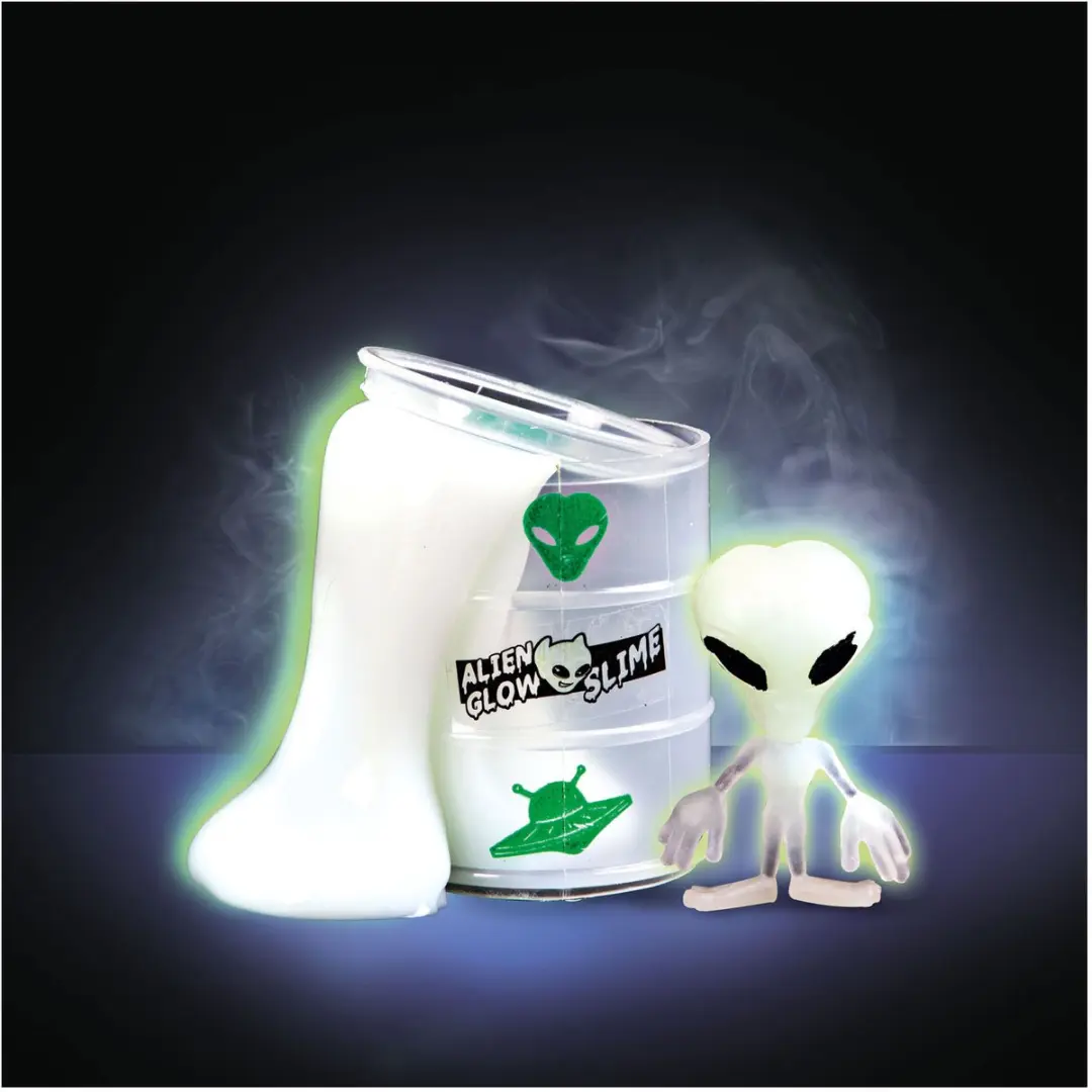 Toi-Toys Glow N Fun Olievat - Alien Slijm Multi Kleuren