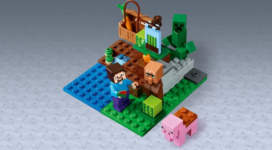 LEGO Minecraft De Meloenboerderij 21138 - 69 Stukken - afbeelding 2 van 6