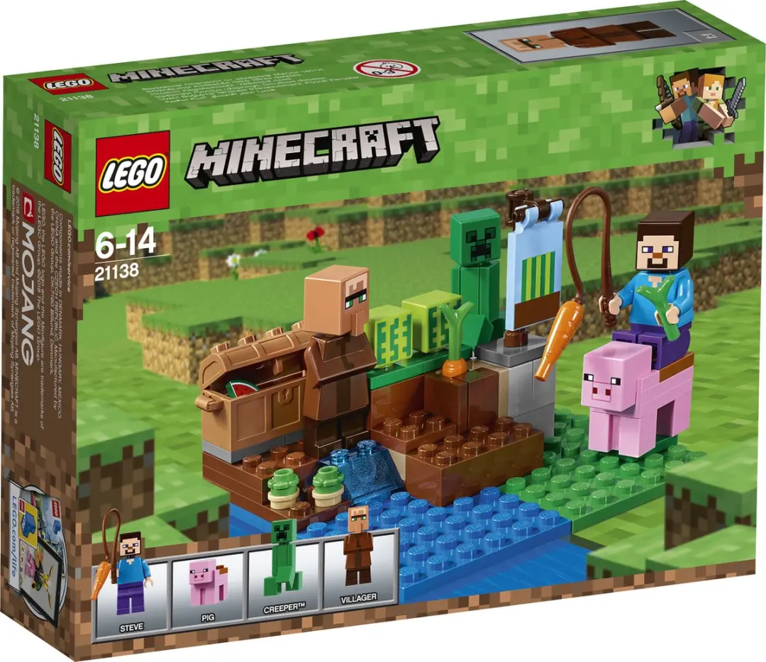 LEGO Minecraft De Meloenboerderij 21138