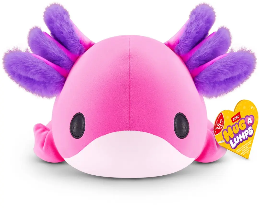 Zuru Axolotl Pluche Knuffel - Medium Verzwaard - Meerkleurig