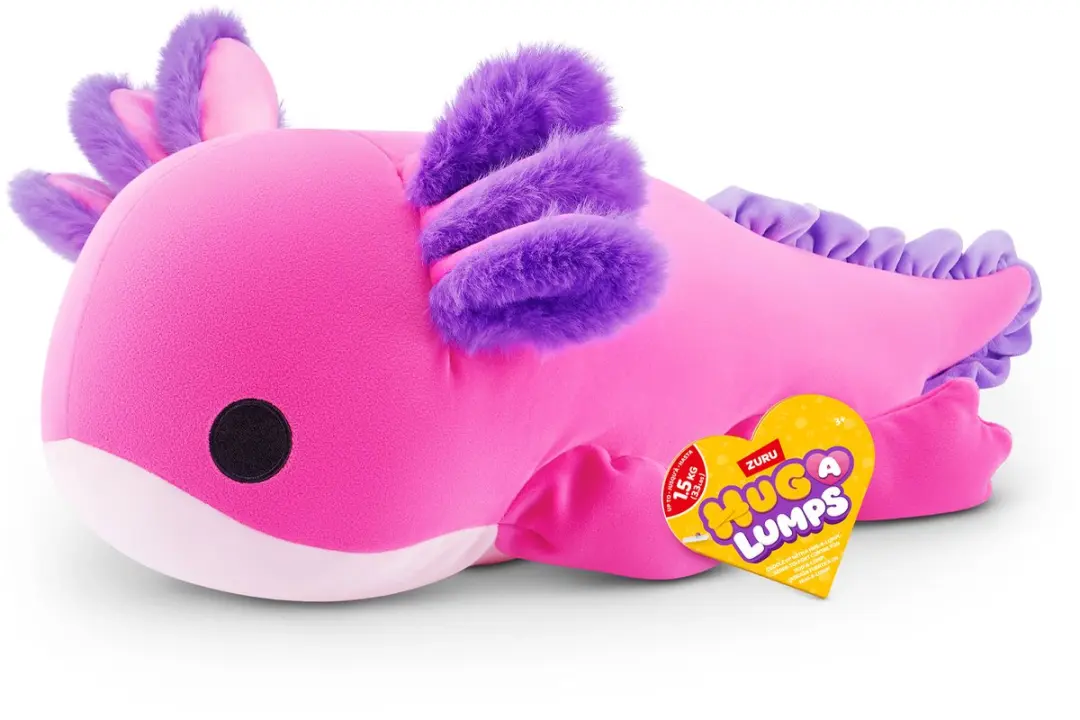 Zuru Axolotl Pluche Knuffel - Medium Verzwaard - Meerkleurig