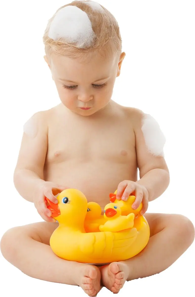 Playgro Badeendjes Familie - Geel