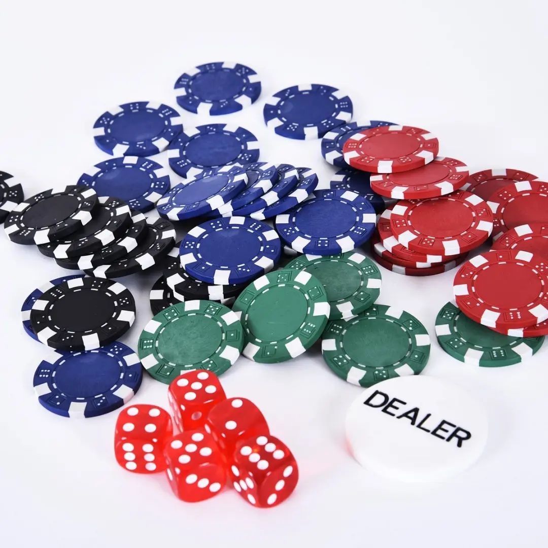 Homcom Pokerset 4x50 Fiches Meerkleurig - A70-014V02