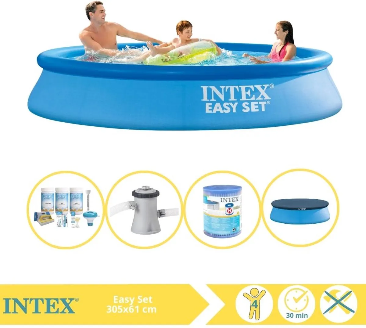 Intex Easy Set Zwembad 305x61cm