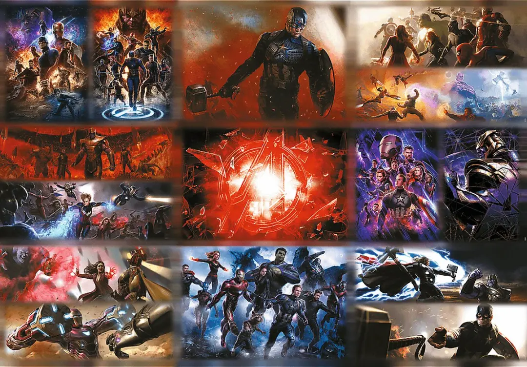 Trefl Marvel The Ultimate Endgame Collection Puzzel 13500 Stukjes - Multicolor