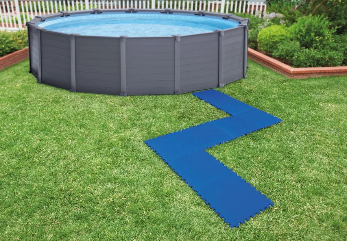 Intex 29081 Zwembadtegels - 16 Stuks - Blauw