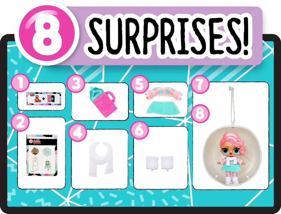 LOL! Surprise! Winter Chill Tots Minipop - Multicolor - afbeelding 4 van 6