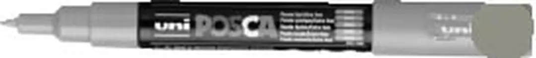 Posca Uni PC-1MC Paintmarker 0,7-1mm - 12 Stuks - Zilver