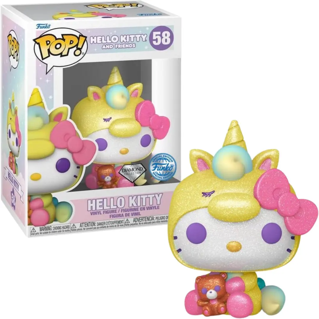 Funko Pop! Hello Kitty Diamond Glitter US Exclusive #58