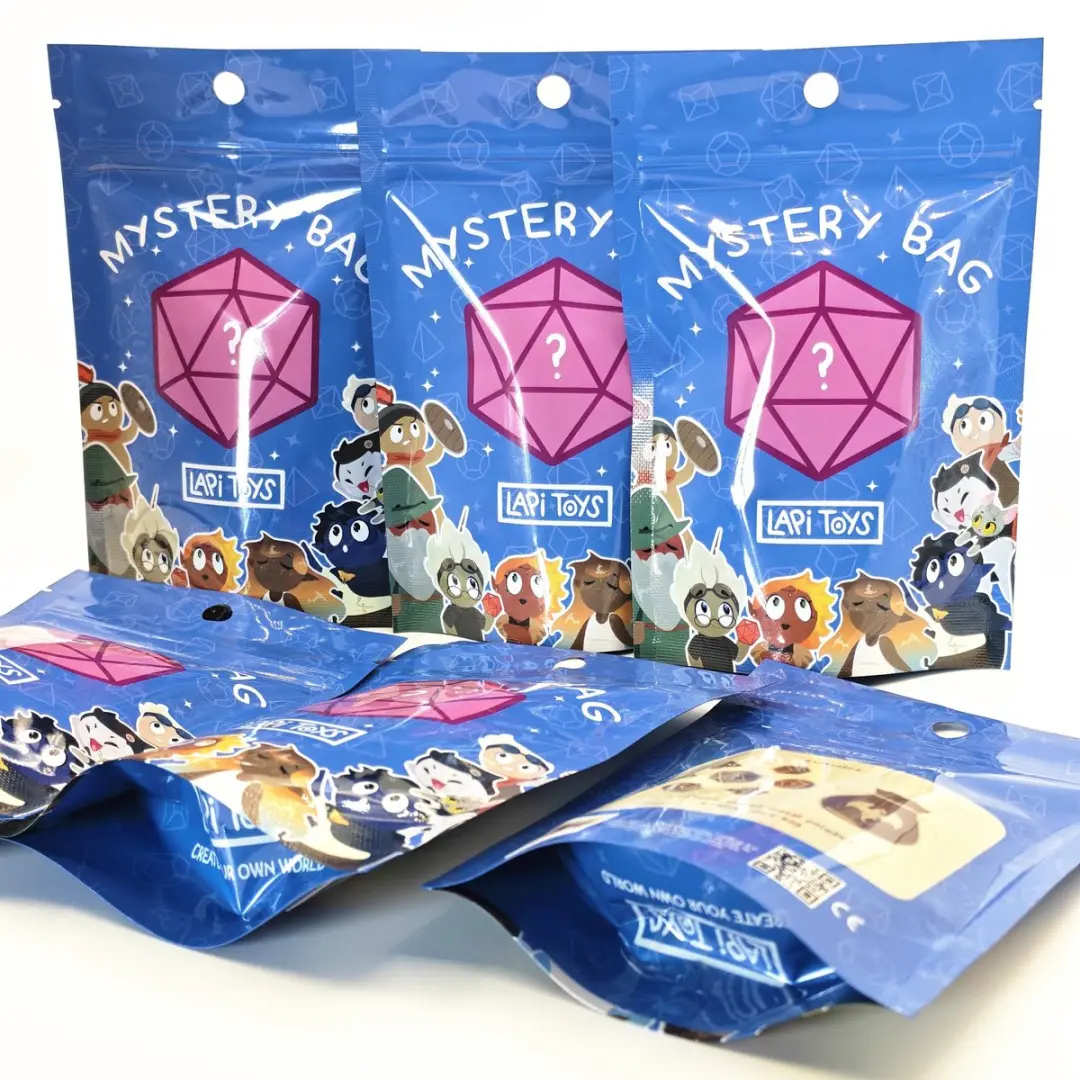 Lapi Toys DnD Metaal Polydice Verrassingszakje - 7 Stuks