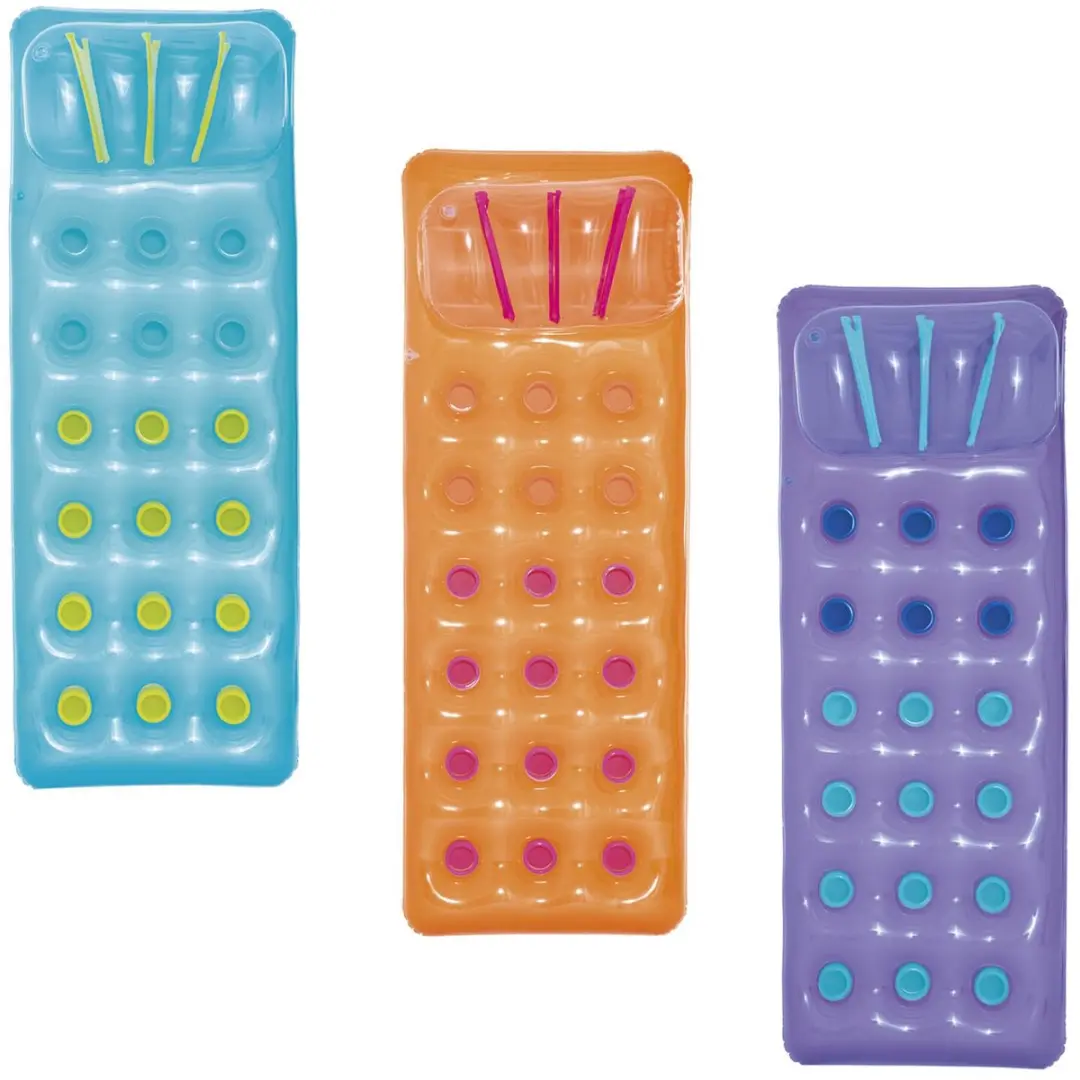 Bestway Luchtbed 188cm Paars - met hoofdkussen