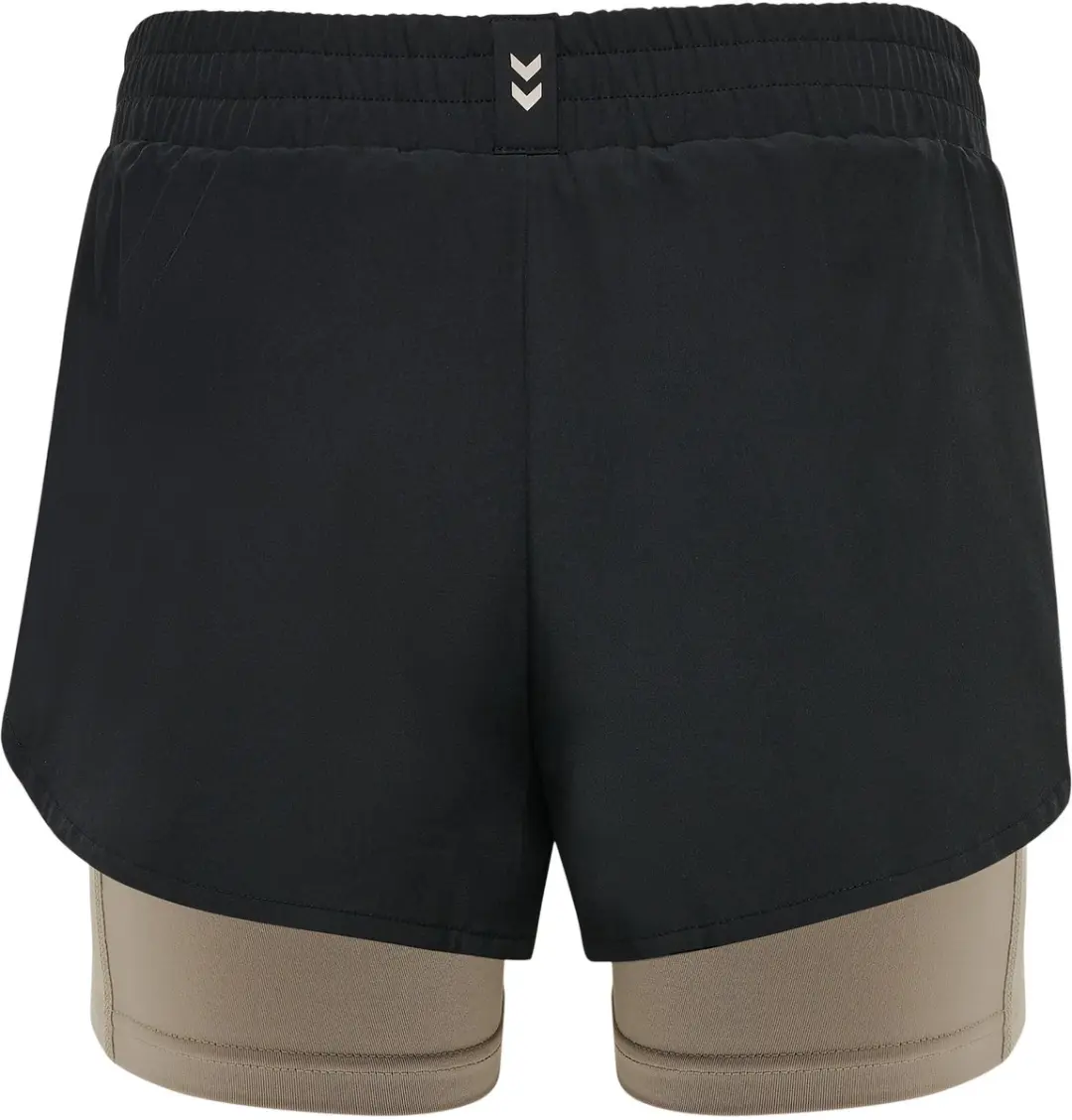 Hummel Hmlmt Track 2-in-1 Sportshort - S - Zwart
