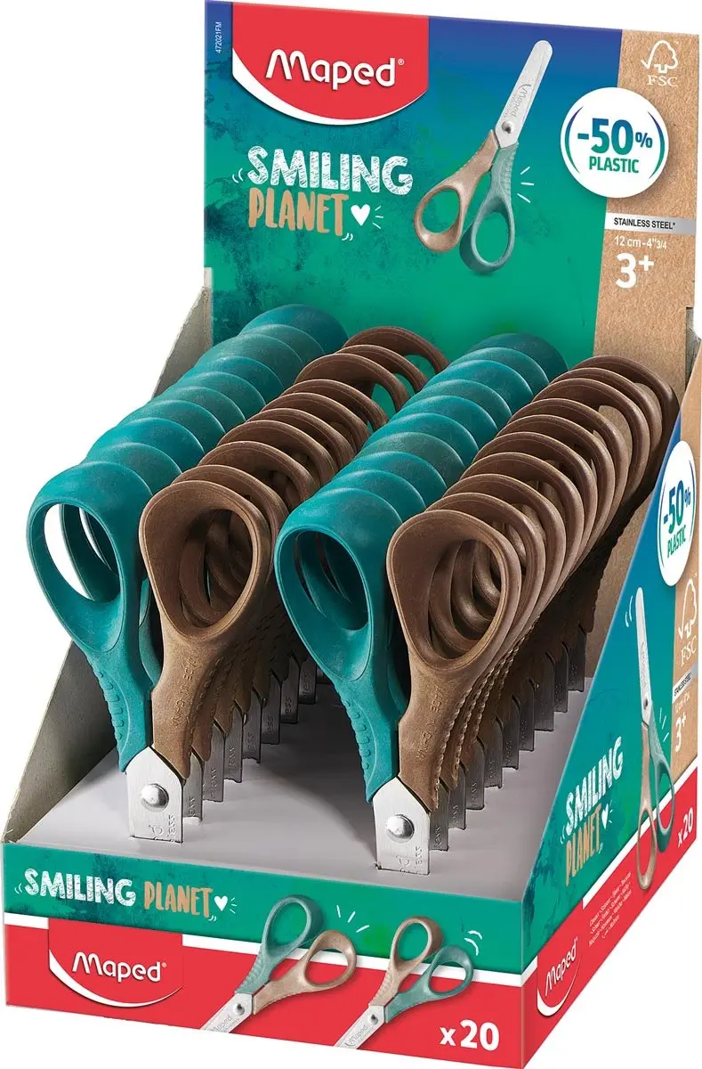 Maped Smiling Planet Schaar 12cm