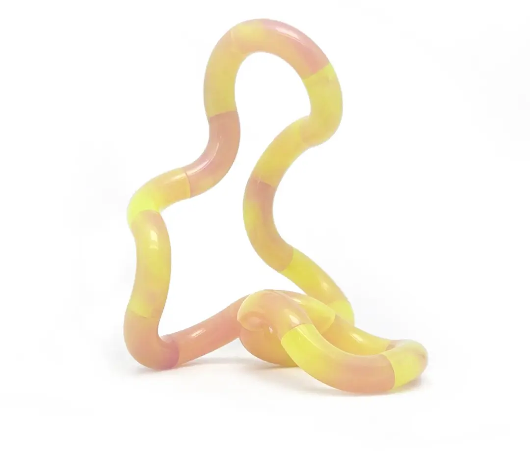 Tangle Junior Pebbles Kleurveranderend Fidget Toy - Amber Haze