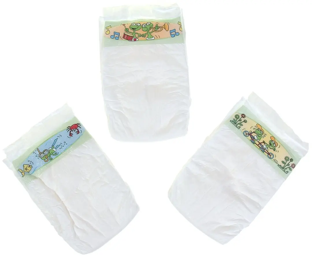 Klein Toys Diapers-Assortment 1673 - 3 Stuks - Wit