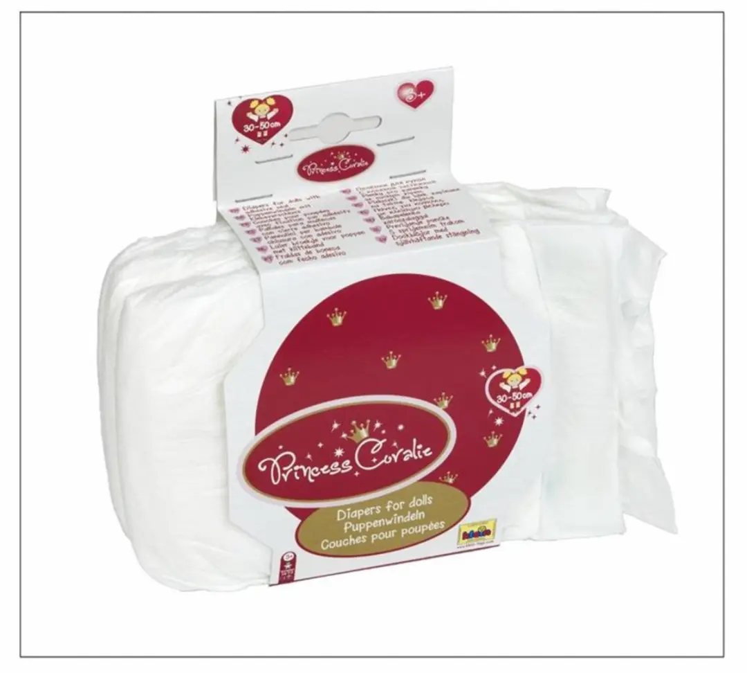 Klein Toys Diapers-Assortment 1673 - 3 Stuks - Wit
