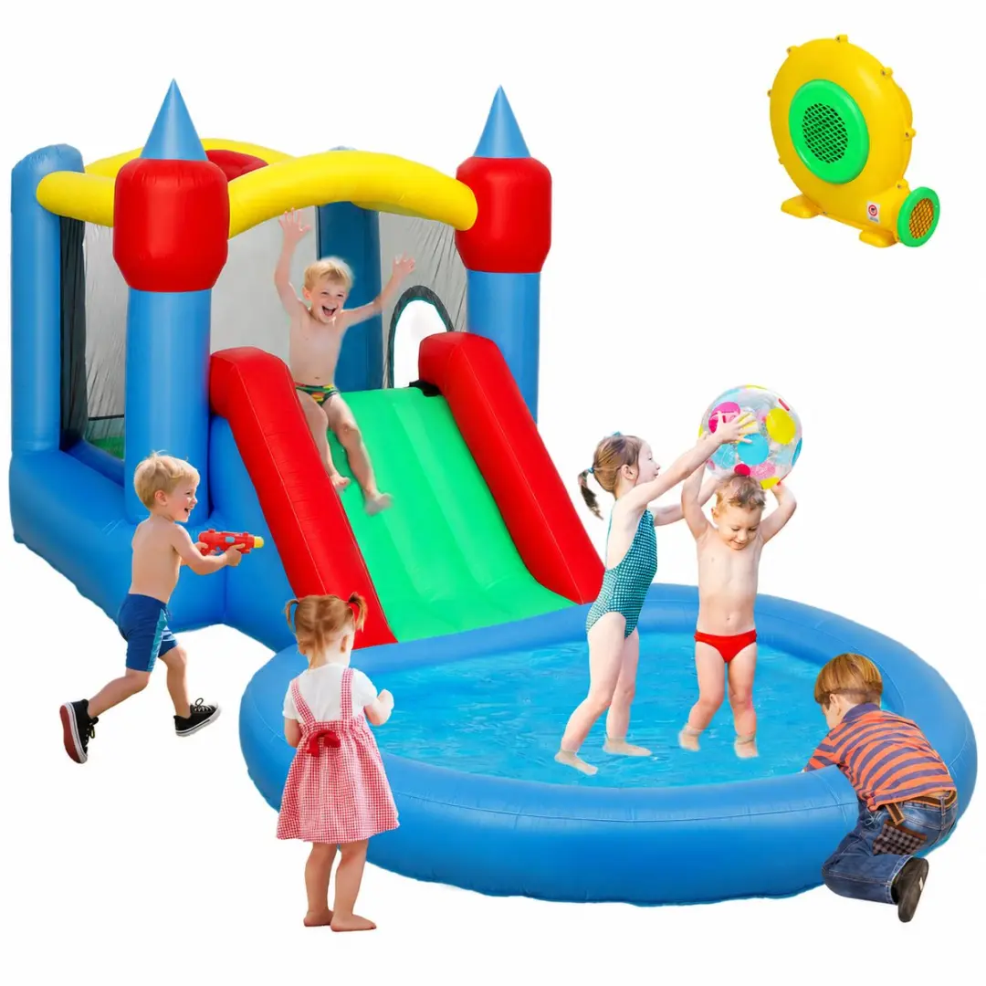 ECTEATOY Springkussen Activity 4-in-1 454541