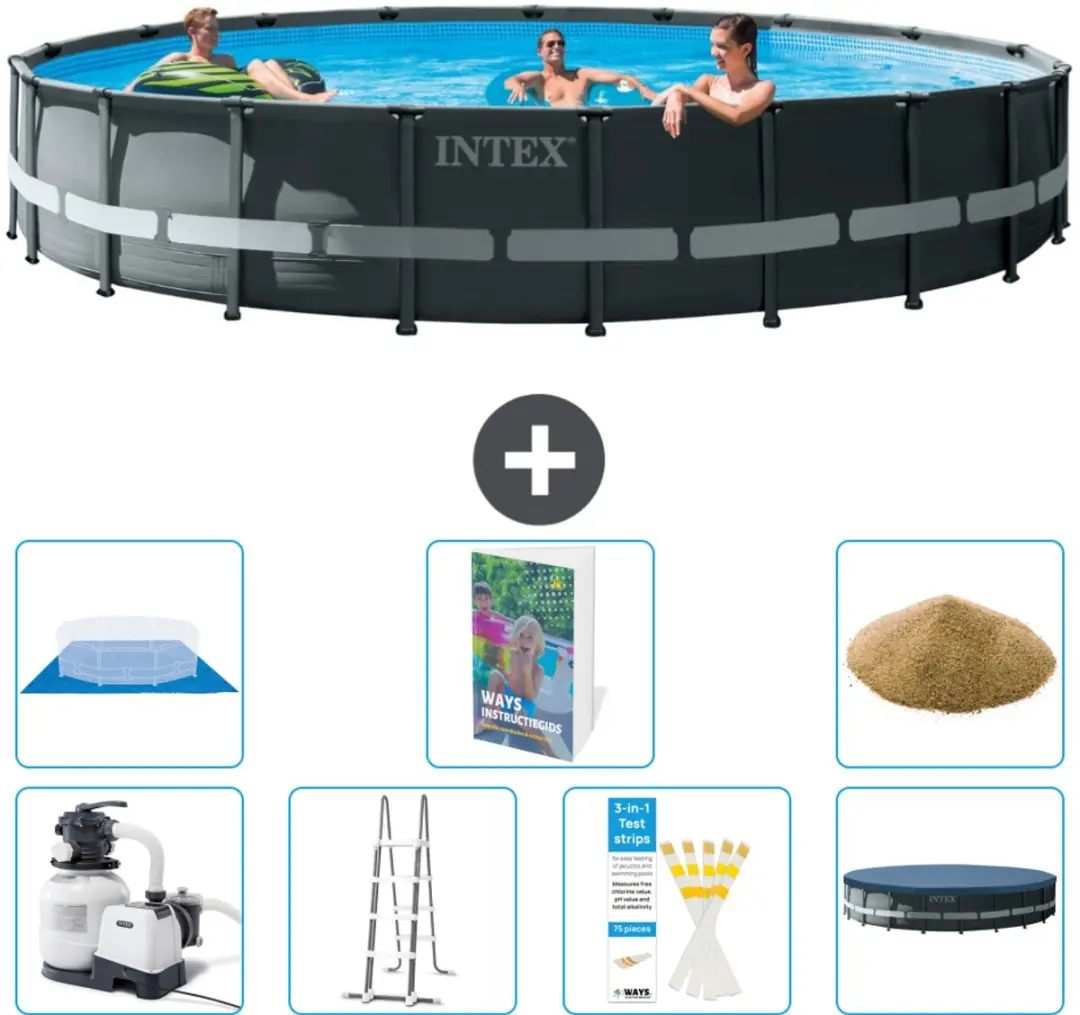 Intex Ultra XTR Frame Zwembad 610x122cm